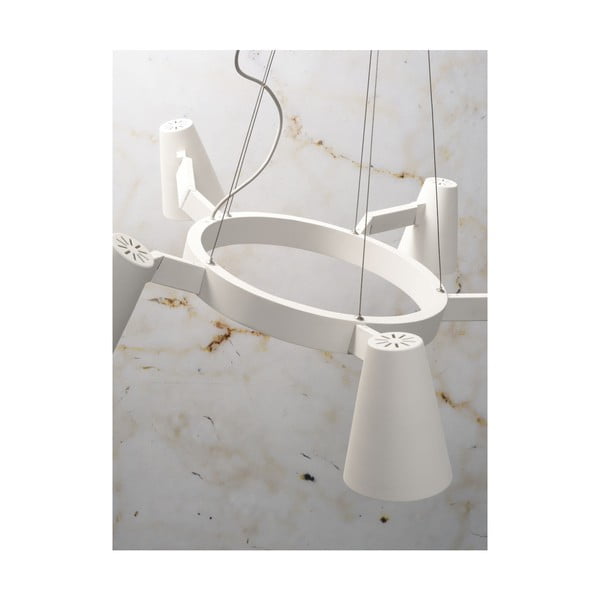 Baltas pakabinamas šviestuvas 5 lemputėms "it's about RoMi Biarritz-image-2