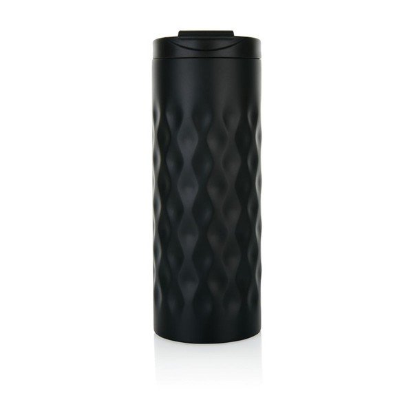 Juodas XD dizainas Geometrinis termo puodelis, 350 ml-image-3