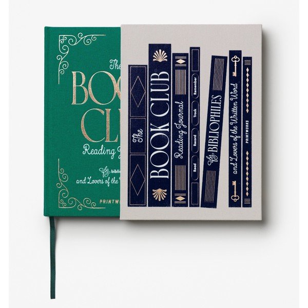 Užrašinė 104 psl. The Book Club Reading Journal – Printworks