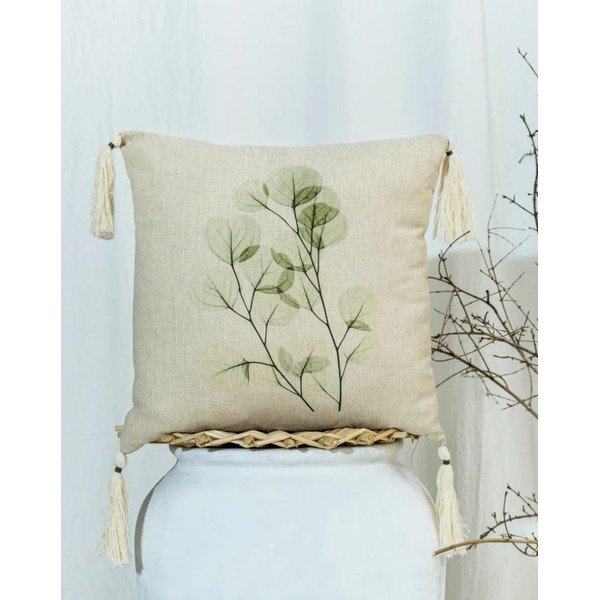 Iš medvilnės mišinio dekoratyvinis pagalvės užvalkalas 45x45 cm – Mila Home