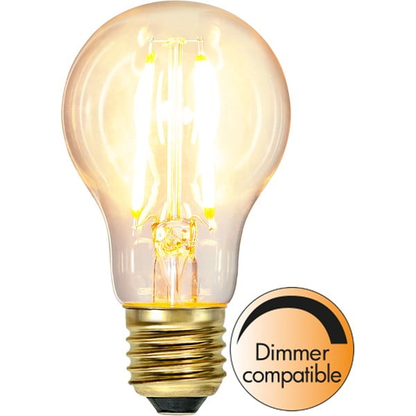 Šilta LED/su kaitinimo siūleliu lemputė 7 W su pritemdymo funkcija E27, Soft Glow – Star Trading-image-2