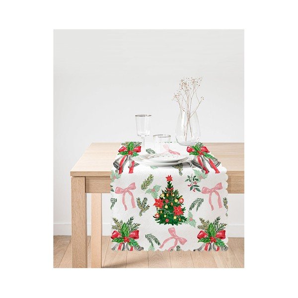 Stalo takelis su Kalėdų motyvu 40x130 cm – Minimalist Cushion Covers-image-2