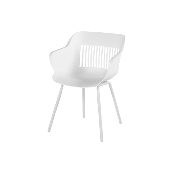 Plastikinės sodo kėdės baltos spalvos 2 vnt. Jill Rondo – Hartman