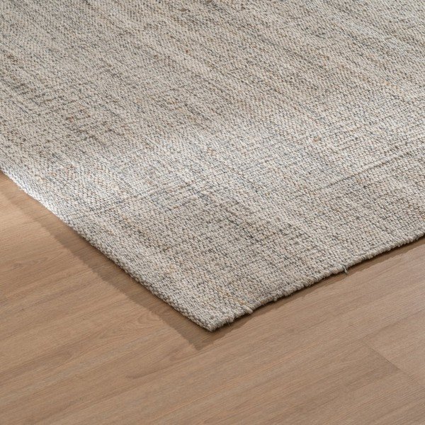 Apverčiamas iš vilnos mišinio kilimas pilkos spalvos 160x230 cm – Ixia-image-4