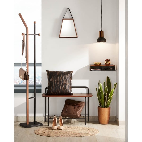 Riešutmedžio apdailos kabykla Kave Home Magali-image-1