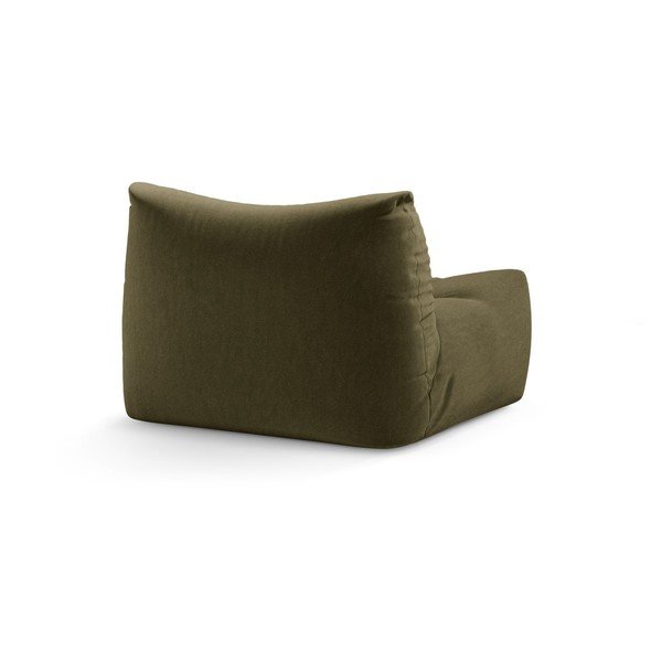 Khaki spalvos sėdynės pagalvėlė iš velveto Tove – Micadoni -image-3