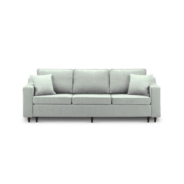 Šviesiai žalia trivietė sofa-lova su daiktadėže Mazzini Sofos Narcisse-image-2