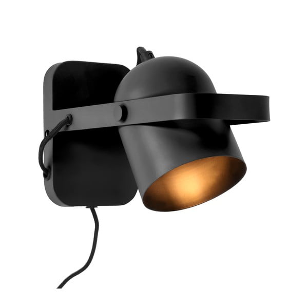 Sieninė lempa juodos spalvos Nesvik – Villa Collection-image-4