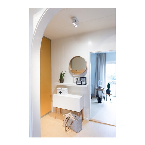 Sieninis veidrodis su daiktų laikymo vieta Zuiver Round Wall, ⌀ 60 cm-image-4