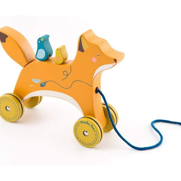 Traukiamas žaislas Fox - Moulin Roty-image-2