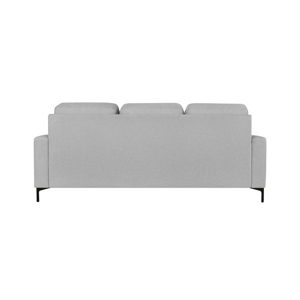 Šviesiai pilka trijų vietų sofa Kosmopolitinis dizainas Atlanta-image-4