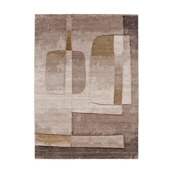 Rudos spalvos/smėlio spalvos kilimas 80x120 cm Teva – Universal
