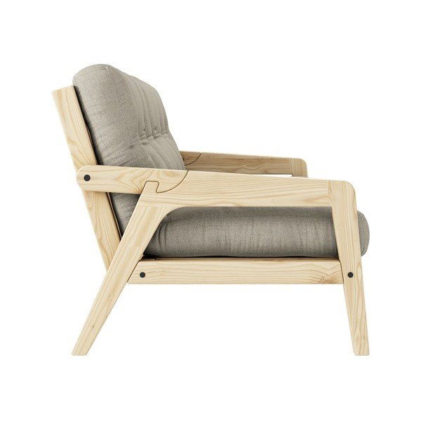 Sulankstoma sofa Karup Design Grab Natural Clear/Linen Beige-image-4