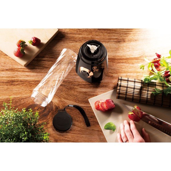 Juodas kokteilių plaktuvas Black Rose Collection - BerlingerHaus-image-1