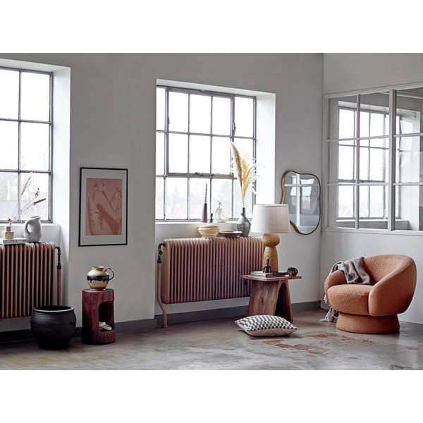 Sieninis veidrodis aukso spalvos rėmelyje Bloomingville Abigail, 79 x 68,5 cm-image-2