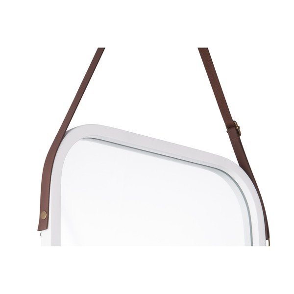 Sieninis veidrodis baltu rėmeliu PT LIVING Idylic, ilgis 40,5 cm-image-1