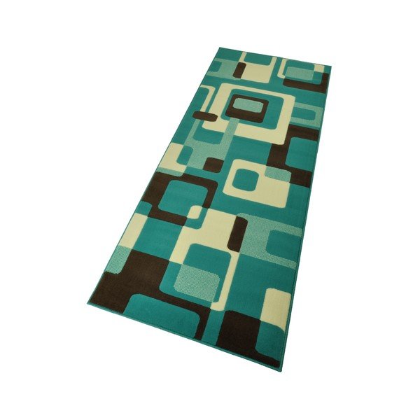 Mėlynas kilimas Hanse Home Hamla Retro, 80 x 150 cm-image-3