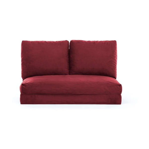 Sulankstoma sofa bordo spalvos 120 cm Taida – Balcab Home