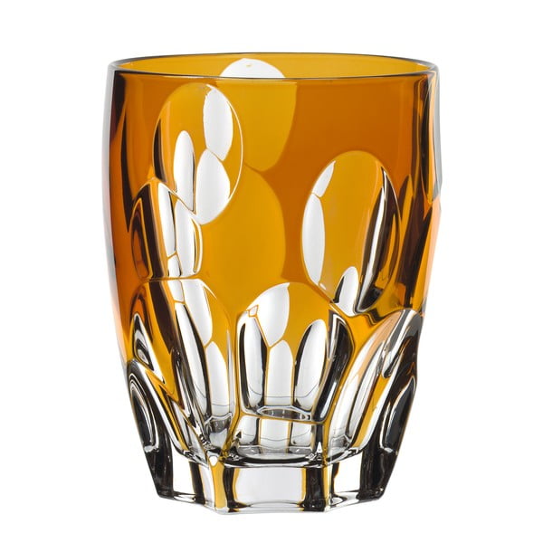 Oranžinės spalvos krištolinė stiklinė Nachtmann Prezioso Ambra, 300 ml