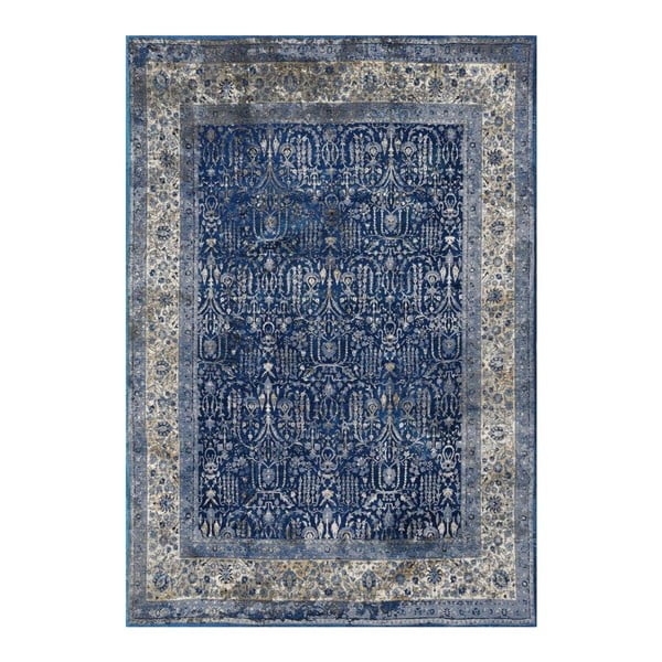 Mėlynai pilkas kilimas Floorita Tabriz, 80 x 150 cm