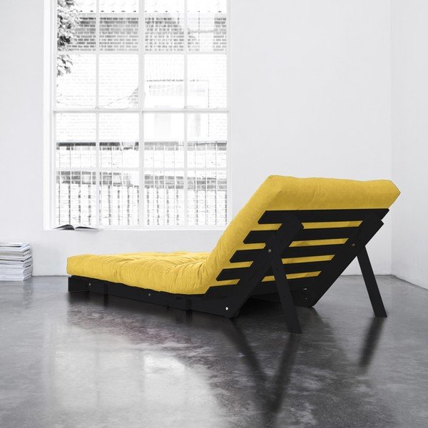 Kintamas fotelis "Karup Roots Wenge/Amarillo-image-3