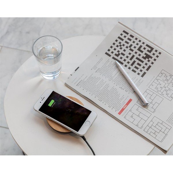 "XD Design" išskirtinis bambuko belaidis įkroviklis-image-1