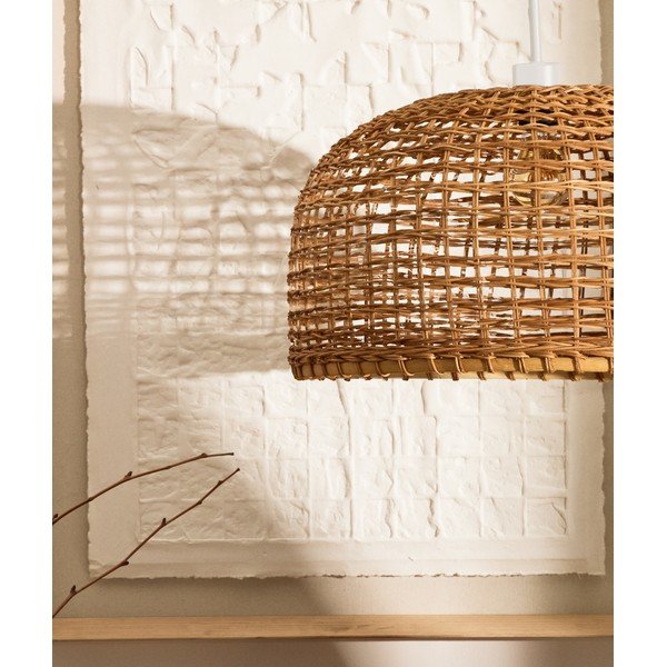 Natūralios spalvos šviestuvo gaubtas ø 52 cm Dakira – Kave Home-image-2
