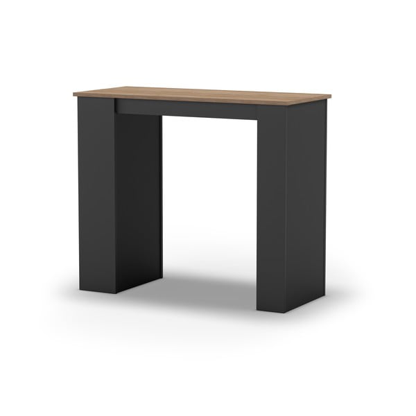 Baro stalas su ąžuoliniu stalviršiu 47x120 cm Peru - Marckeric-image-2