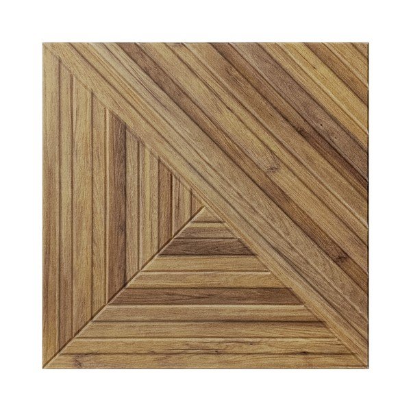 Iš tekstilės akustinės plokštės 2 vnt. 60x60 cm Light Timber II – Styler