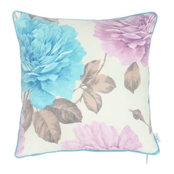 "Pillowcase Mike & Co. NEW YORK Mėlyna ir rožinė, 43 x 43 cm