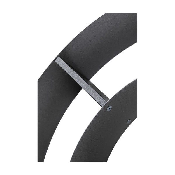 Juoda sieninė knygų spinta Kare Design Snail-image-3