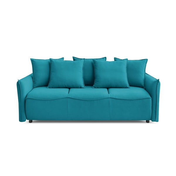 Sulankstoma sofa turkio spalvos 226 cm Leon – Bobochic Paris