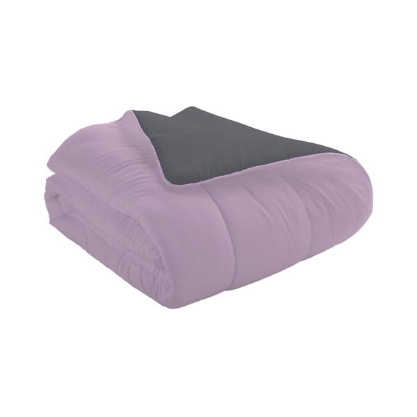 Pilkos ir rožinės spalvos lovatiesė dvigulei lovai Boheme Bianca, 270 x 250 cm