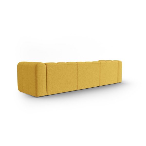 Sofa geltonos spalvos 318 cm Lupine – Micadoni Home-image-4