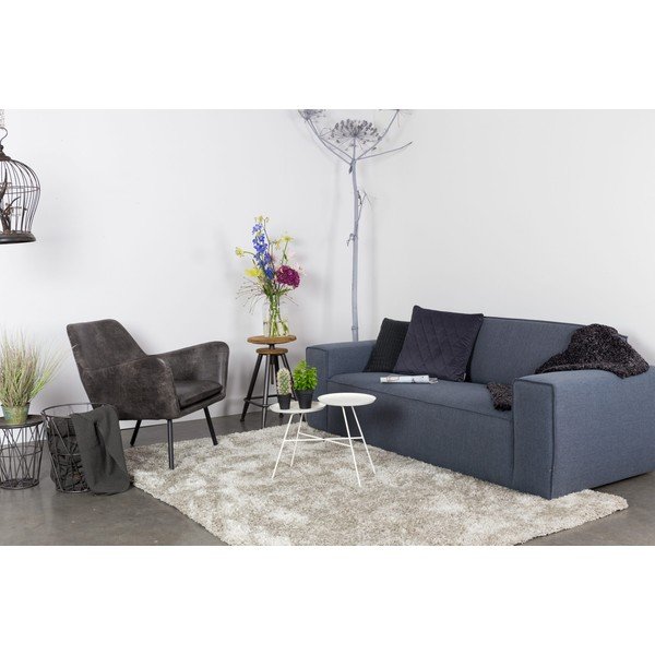 Pilkas fotelis White Label Bon-image-2