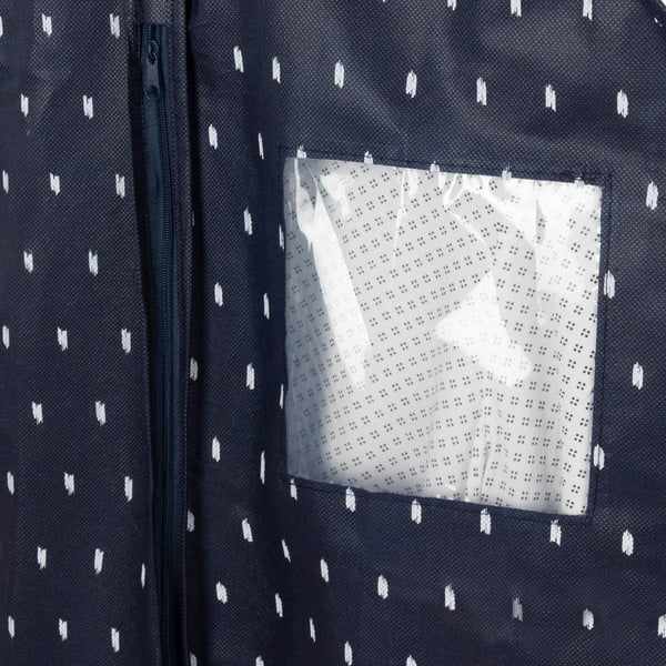 Tamsiai mėlyna drabužių pakaba Compactor Kasuri Range, ilgis 137 cm-image-3