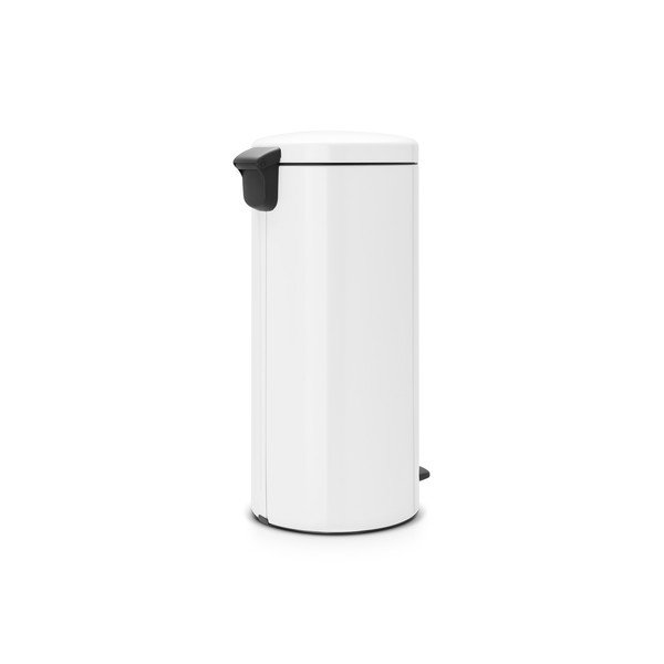 Baltos spalvos iš plieno šiukšliadėžė su pedalu 30 l NewIcon – Brabantia-image-3