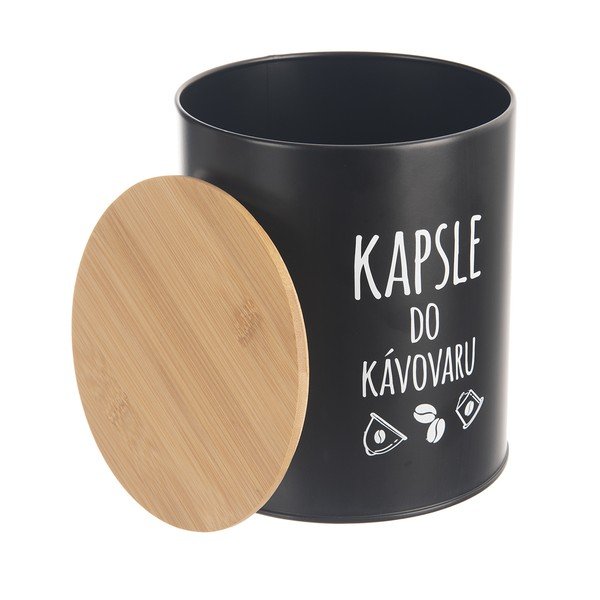 Kavos kapsulių laikiklis juodos spalvos – Orion-image-2