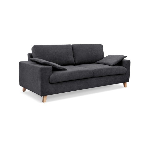 Tamsiai pilka trivietė sofa Cosmopolitan design Caracas-image-1
