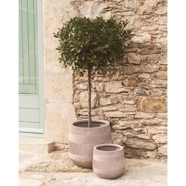 Iš betono gėlių vazonų dangteliai 2 vnt. ø 50 cm Tival – Kave Home-image-2