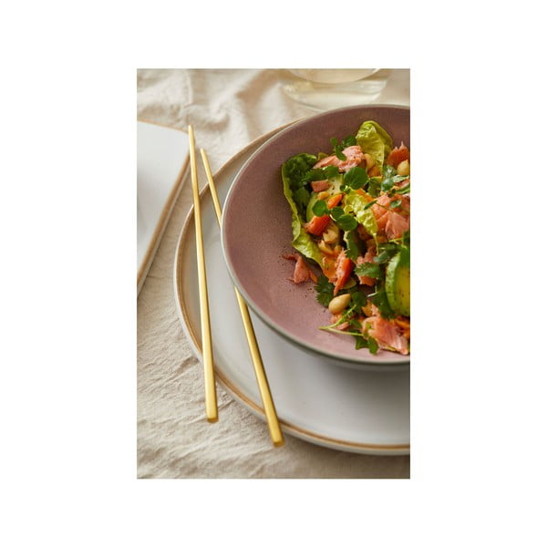 Rožinės spalvos/pilkos spalvos iš akmens masės mažas dubuo 1 l Gastro Grey/Light Pink – Bitz-image-3