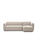 Smėlio spalvos kampinė sofa (kintama) Neom - Kave Home
