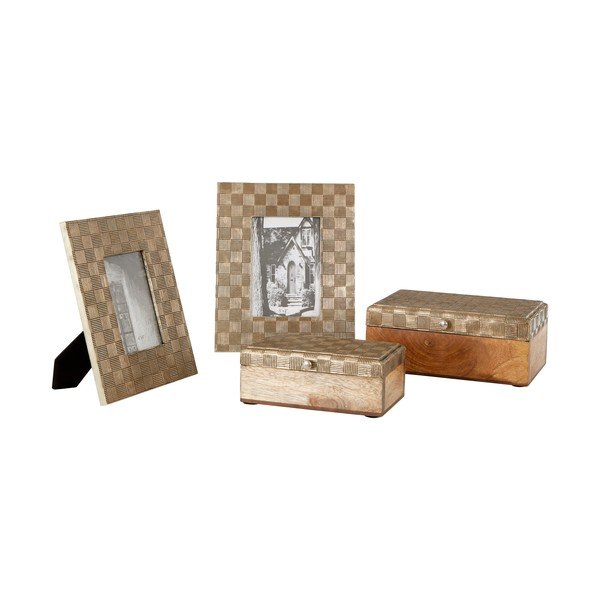 Rėmas iš medžio auksinės spalvos 23x28 cm Bowerbird – Premier Housewares-image-3