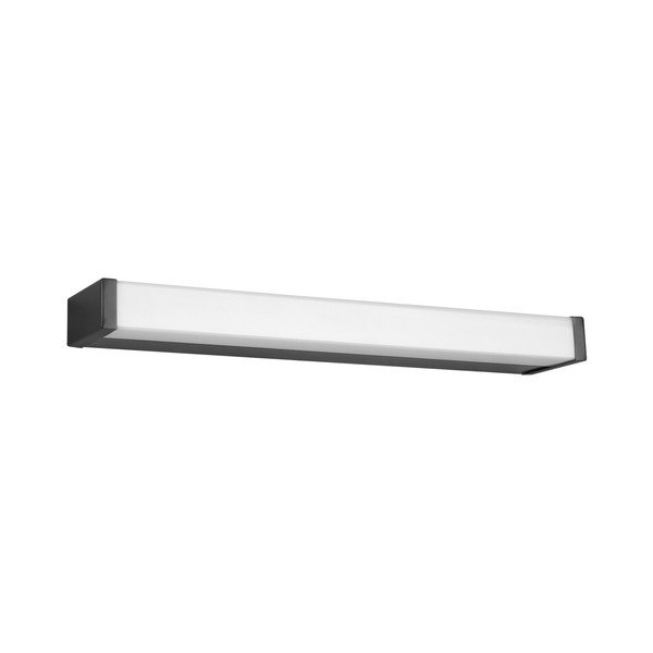 Matinės juodos spalvos LED sieninis šviestuvas (ilgis 42 cm) Fabio - Trio