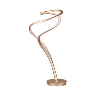 Stalinis šviestuvas auksinės spalvos LED (aukštis 56 cm) su metaliniu gaubtu Nala – Trio Select