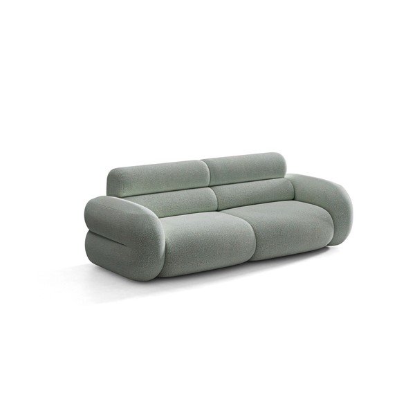 Mėlynos spalvos sofa iš šenilinio audinio 220 cm Neo – Micadoni 