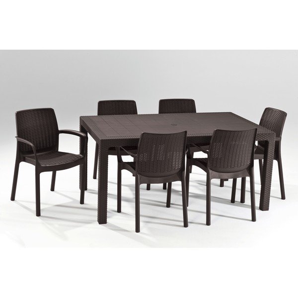 Sodo valgomojo stalas 94.5x160.5 cm Melody – Keter-image-1