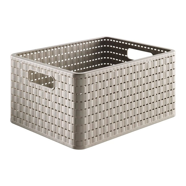 Smėlio spalvos krepšys, pagamintas iš perdirbto plastiko Country - Rotho