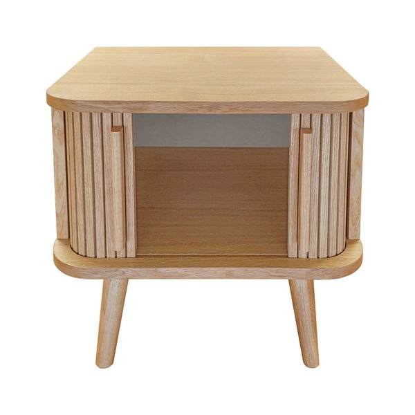 Ąžuolo dekoro naktinis staliukas Rove - Woodman-image-3