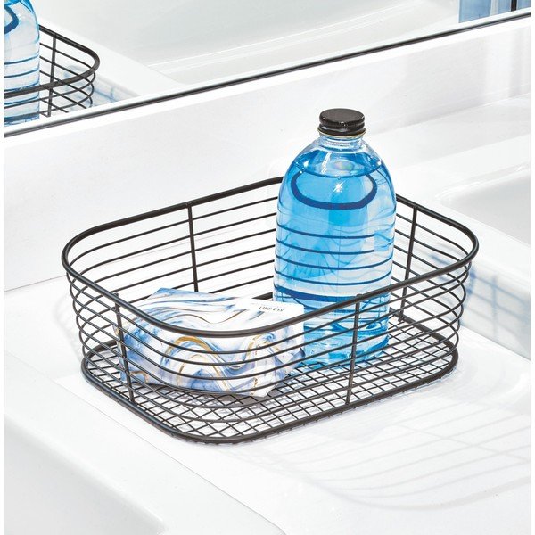 Juodos spalvos krepšys iDesign Vienna, 23,8 x 18,4 cm-image-1